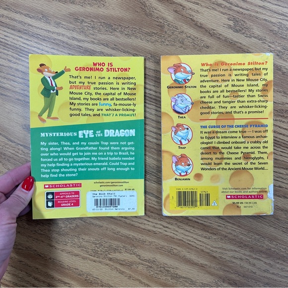 Scholastic Geronimo and TheaStilton Chapter Books - Picture 11 of 13